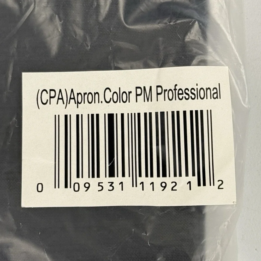 NEW 2 Pack PAUL MITCHELL Aprons Cutting Hairdresser NIP Black Professional